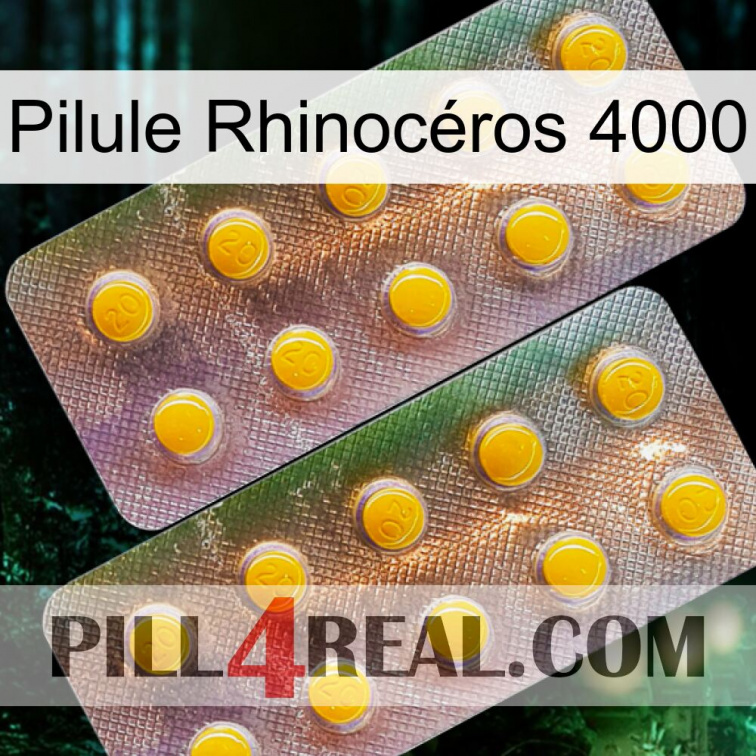 Pilule Rhinocéros 4000 new10